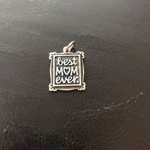 James Avery sterling silver best mom ever charm